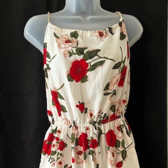 Pretty Floral Dress ~ Sleeveless - Picture 1 of 9